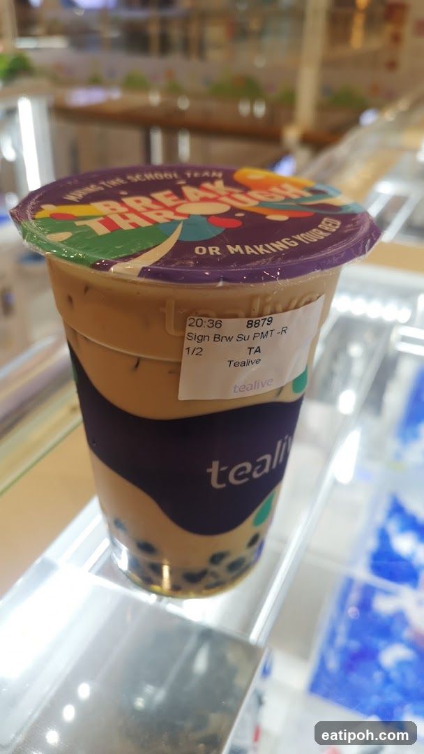 Tealive Bubble Tea Cup