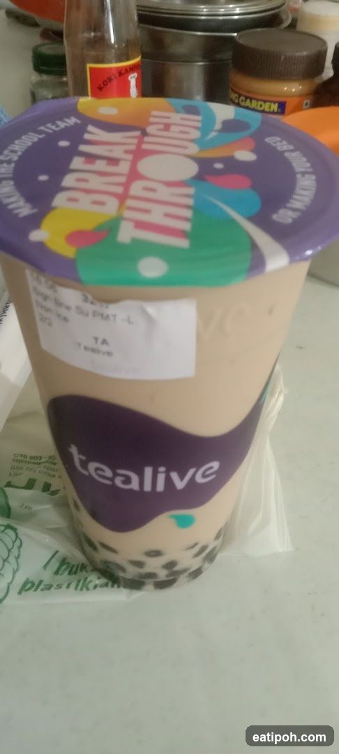 Tealive Bubble Tea Cup