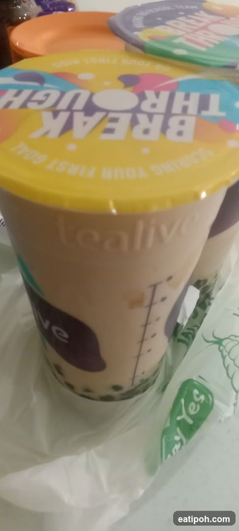 Tealive Bubble Tea Cup
