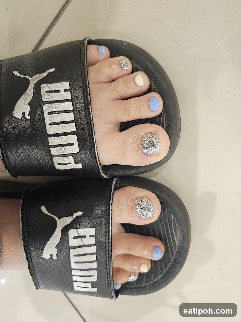 Footwear and Nail Art