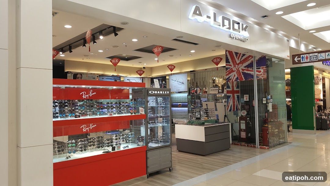A-LOOK eyewear store interior