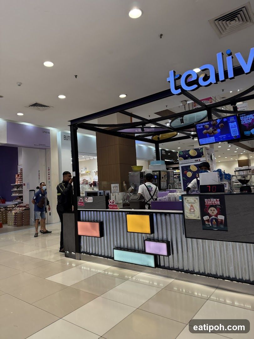 Tealiv Storefront Interior