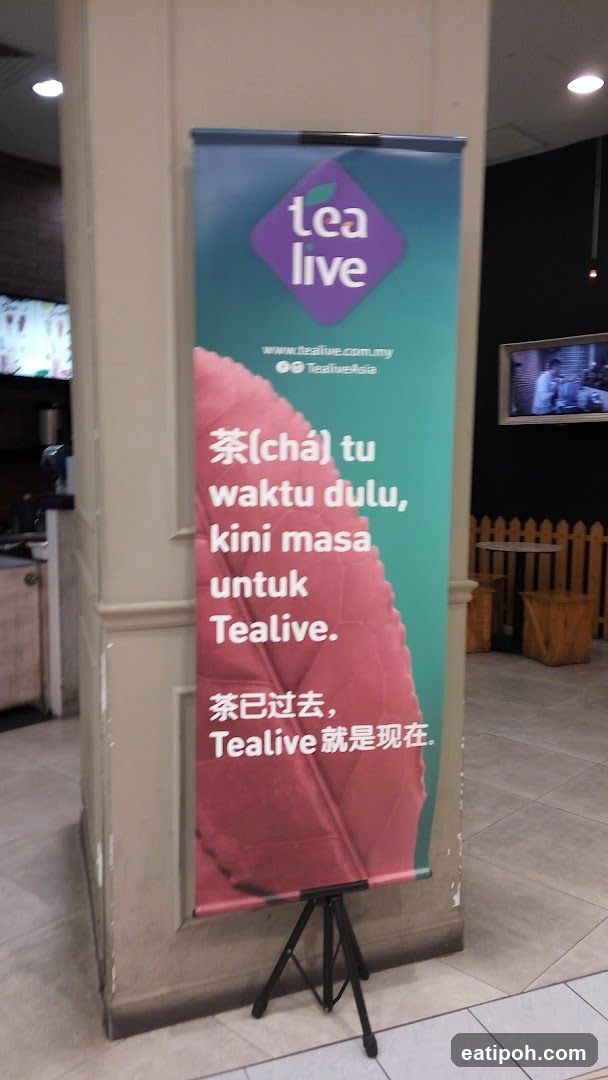 Tealive promotional banner