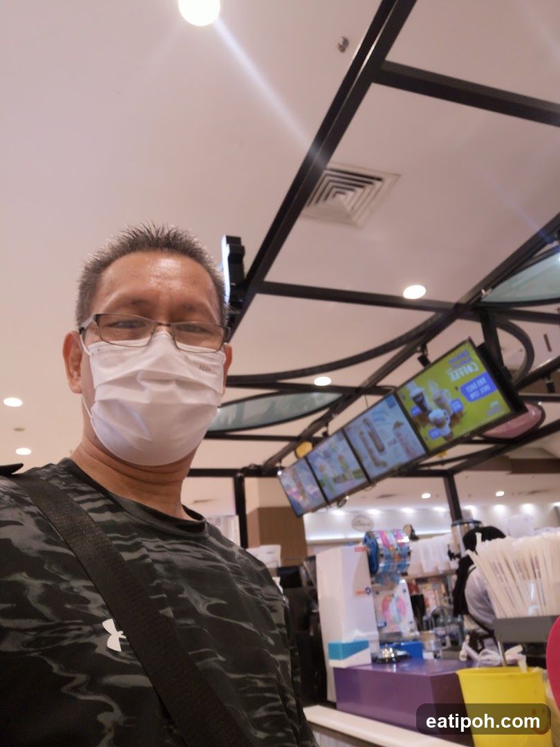 Person in indoor setting