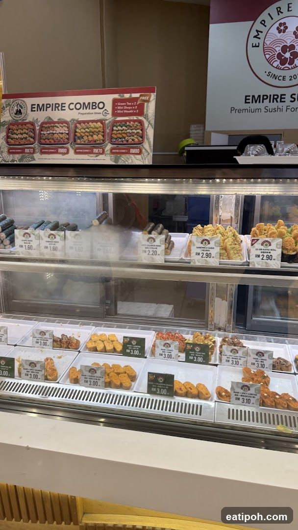 Empire Sushi Display Case