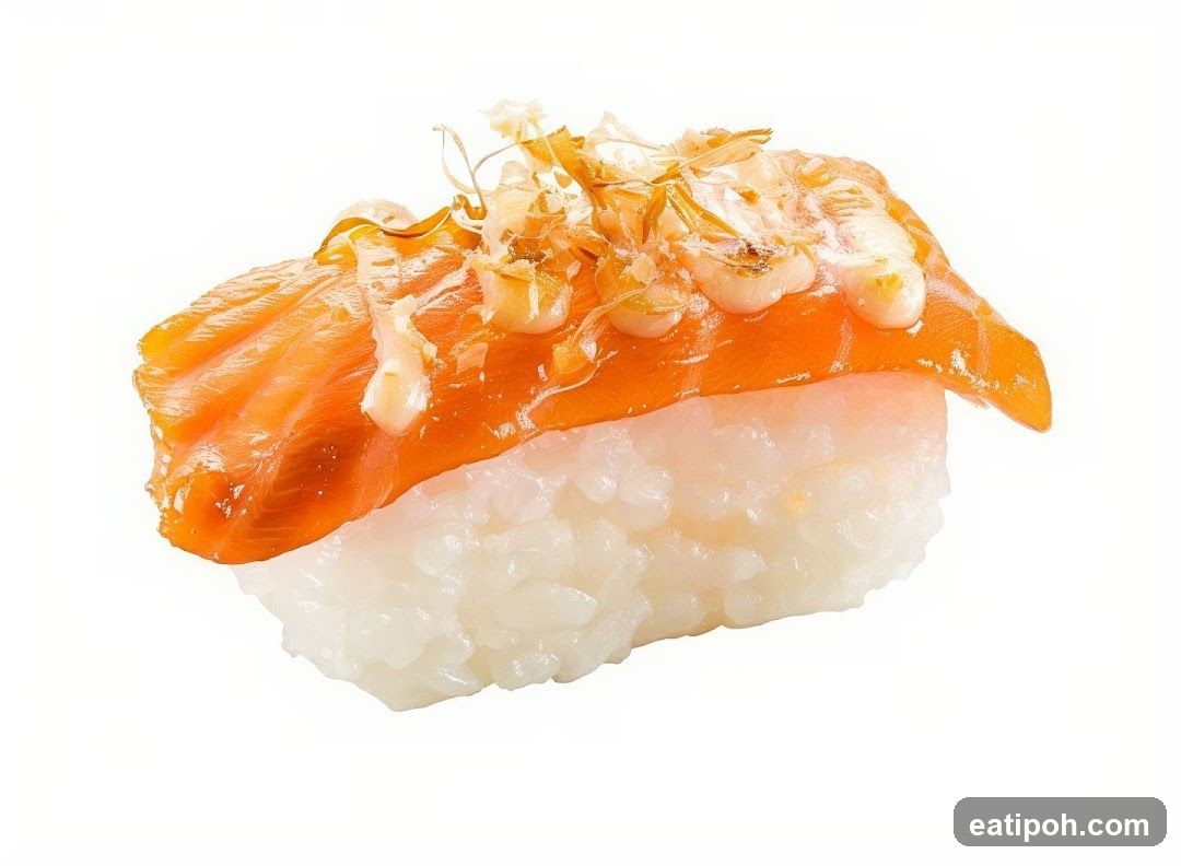 Salmon Nigiri Sushi