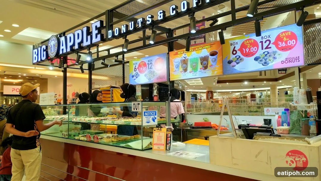 Big Apple Donuts & Coffee Shop Interior