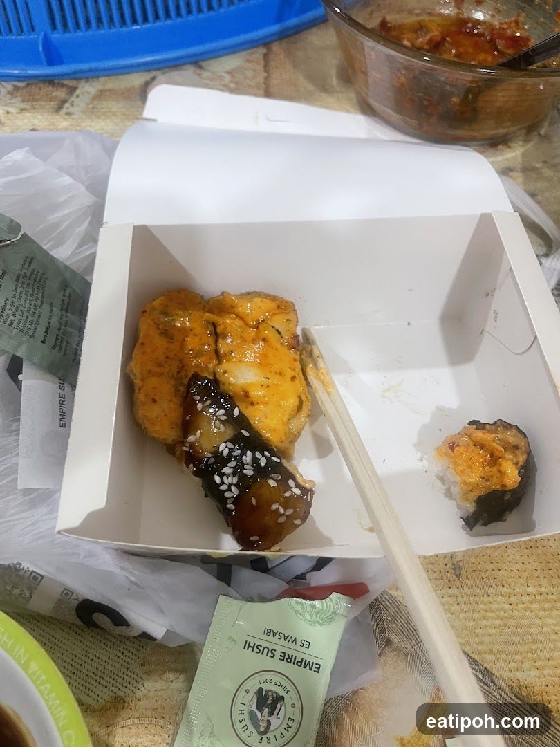 Food Packaging and Consumed Items
