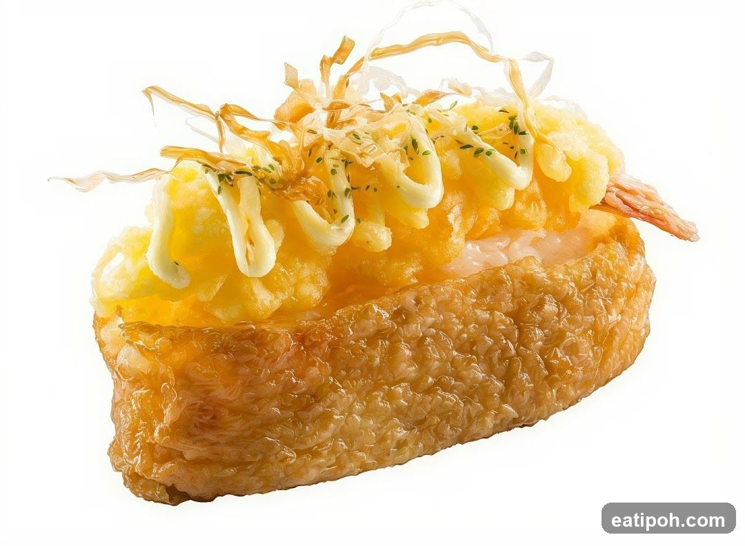 Shrimp Tempura Inari Sushi