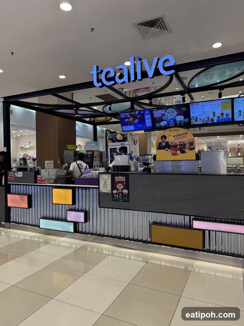 Tealive Storefront