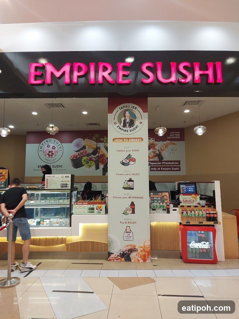 Empire Sushi storefront