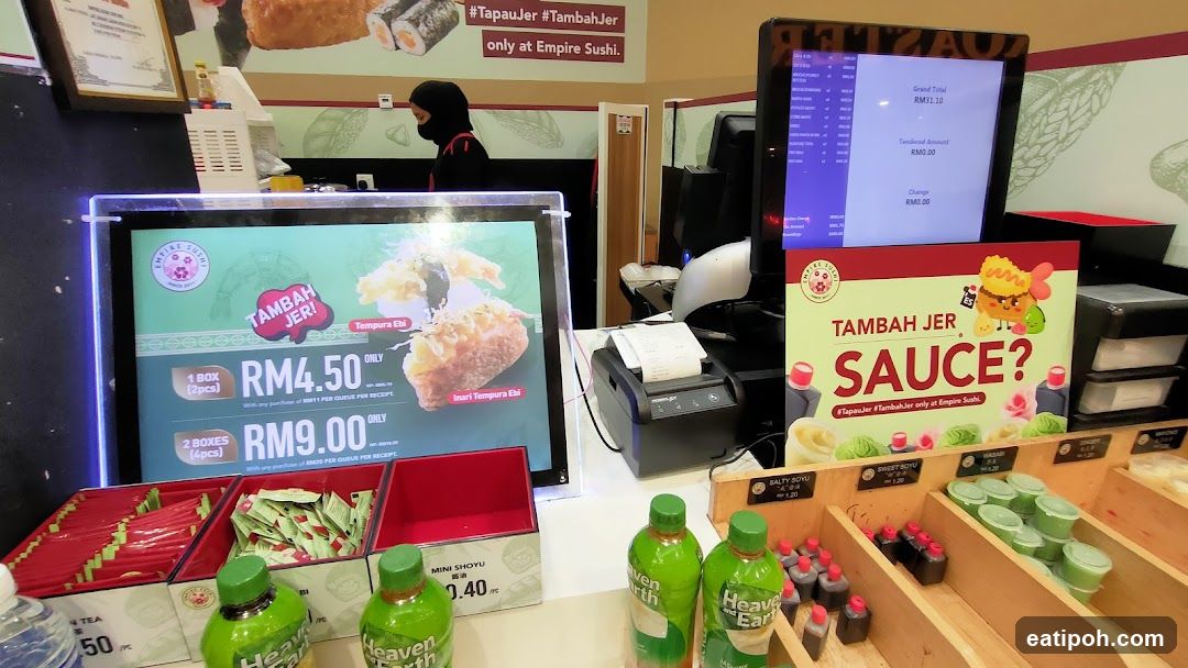 Empire Sushi Counter Area
