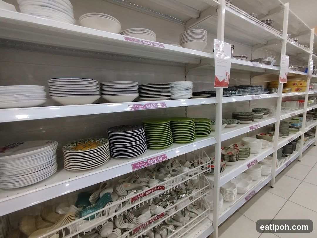 Store Interior - Kitchenware Section