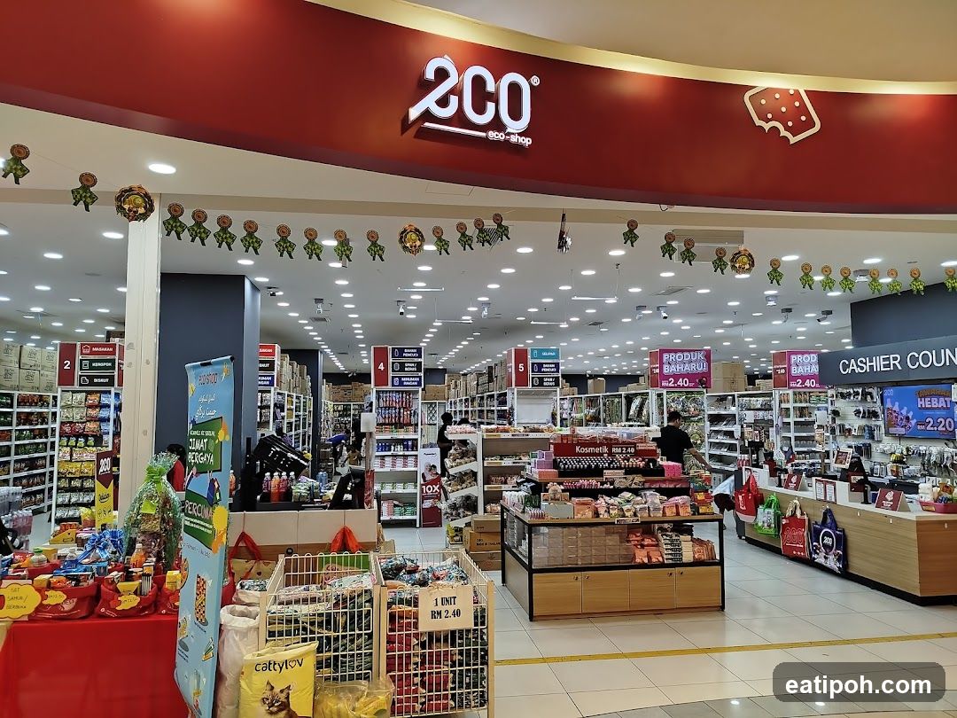 2CO eco-shop interior