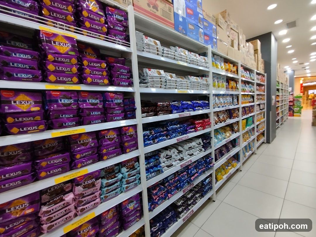 Supermarket aisle
