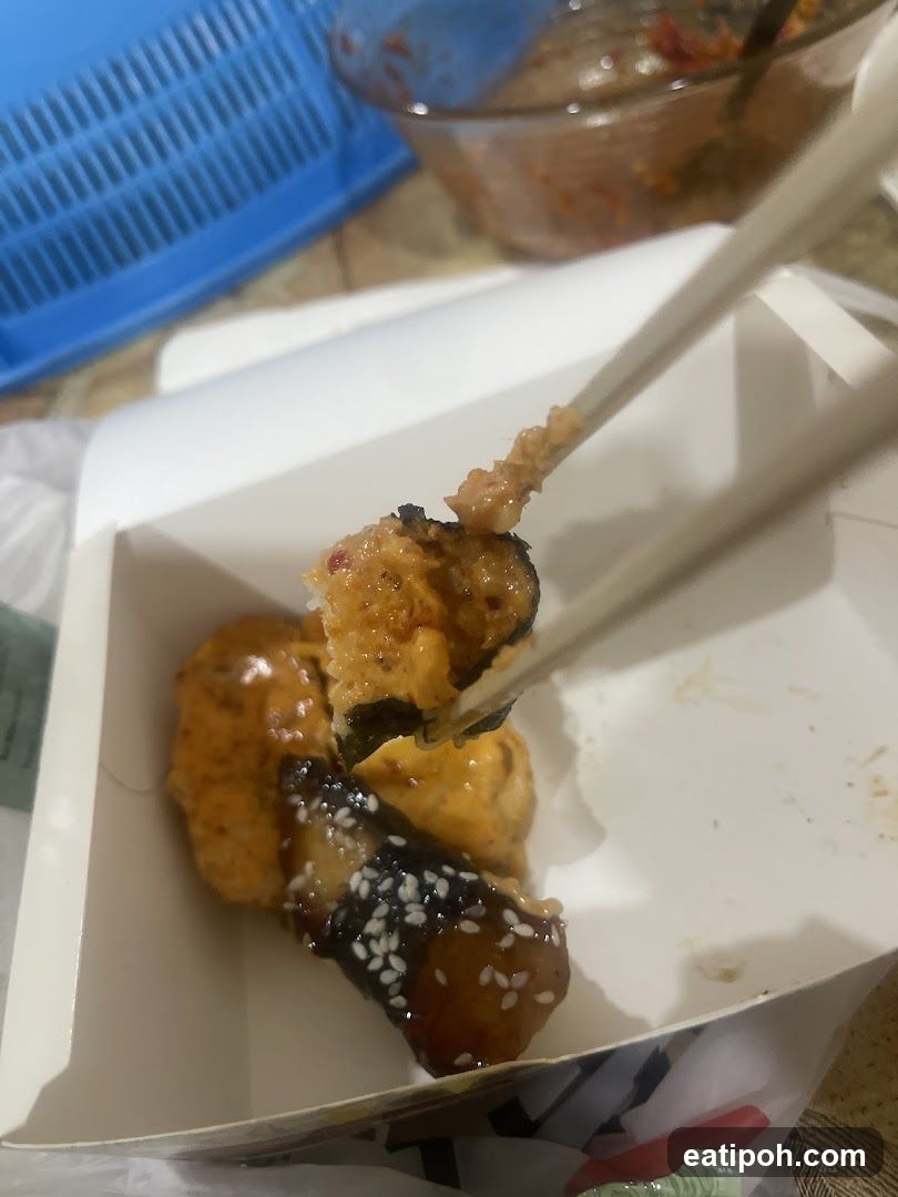 Food in Takeout Box