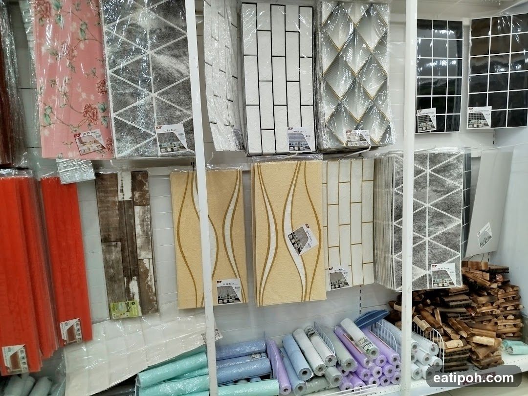 Interior Display of Wall Decor Items