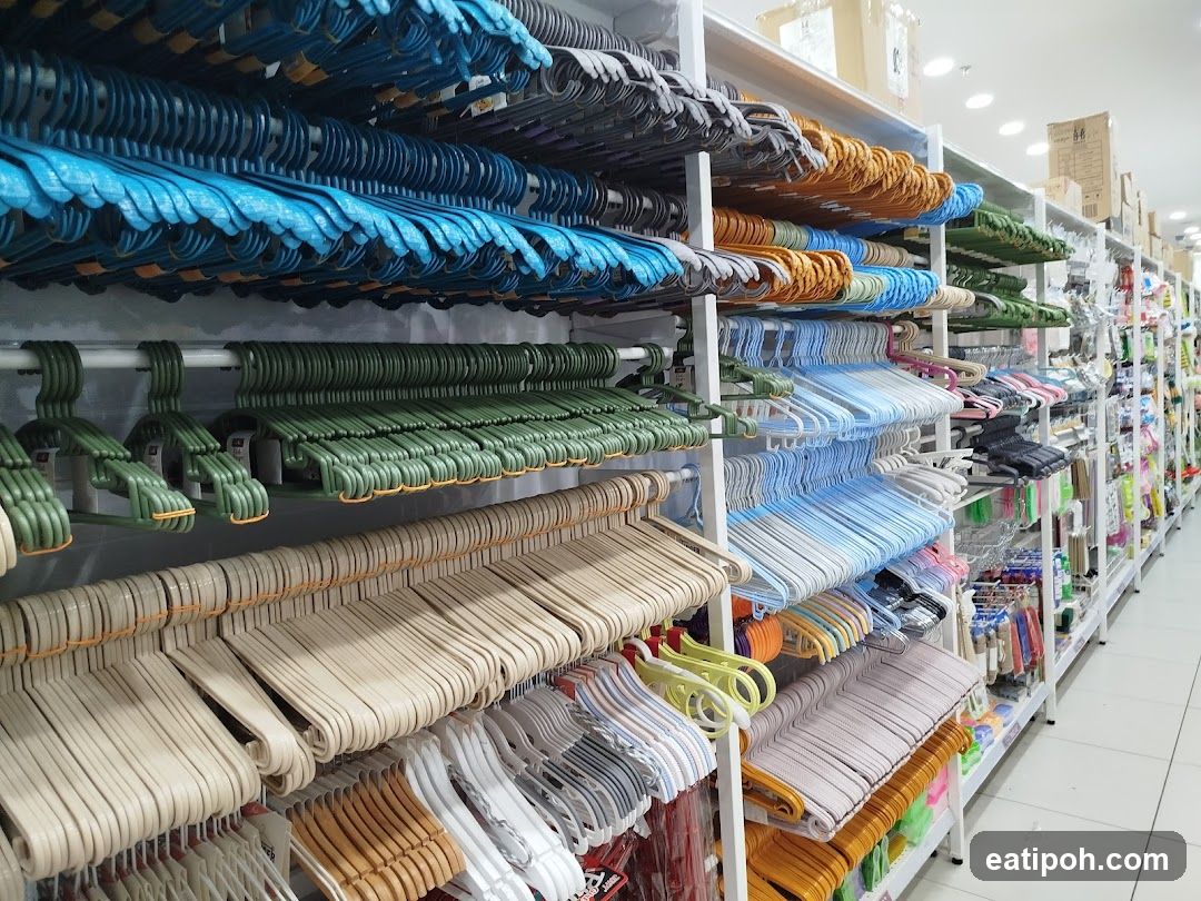 Interior of a retail store