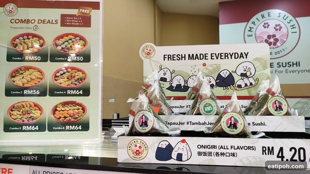 Empire Sushi Interior Display