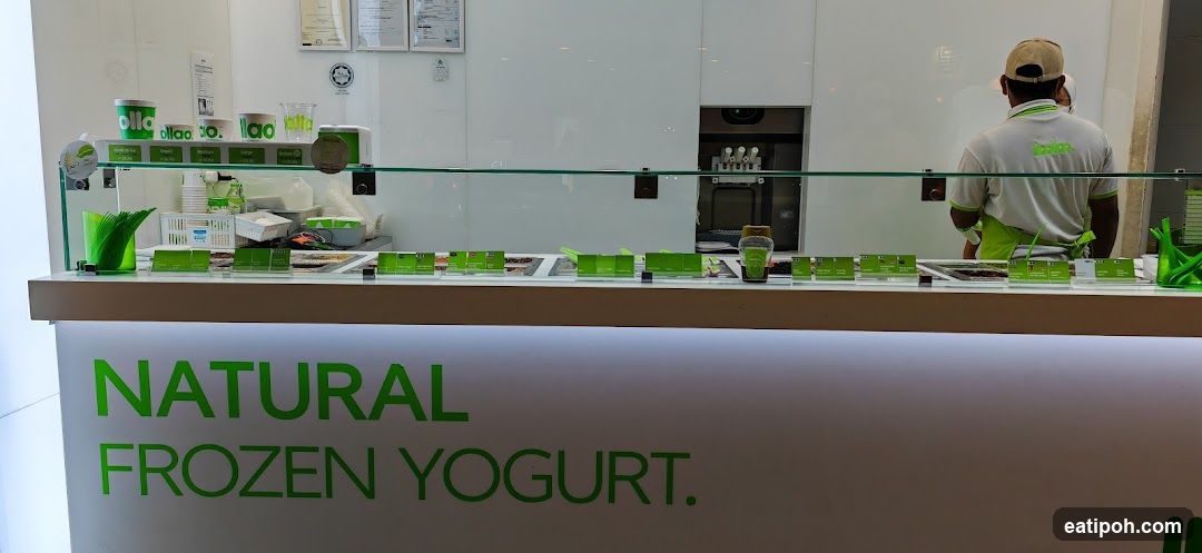 Frozen Yogurt Shop Interior