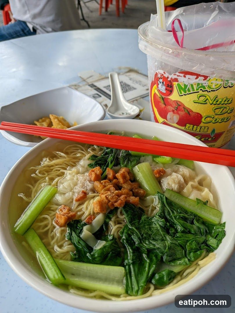 Noodle Bowl with Condiment Cup