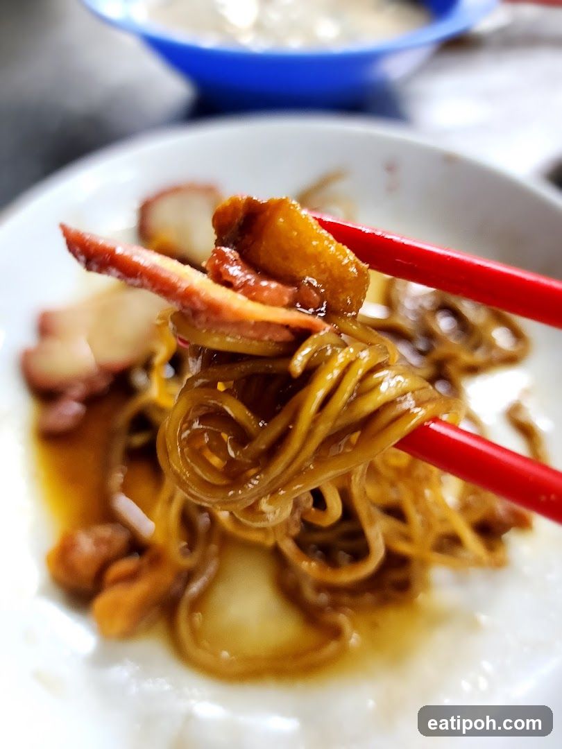 Noodles with meat