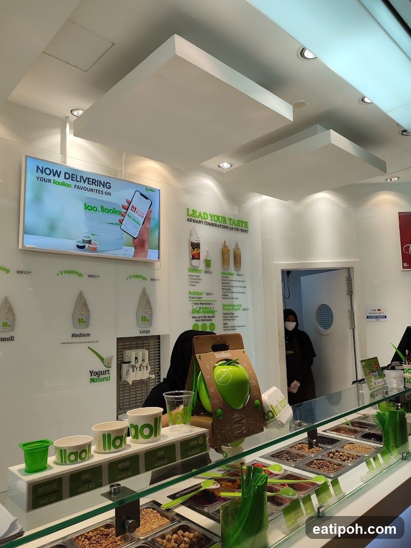 Lao Lao Yogurt Shop Interior