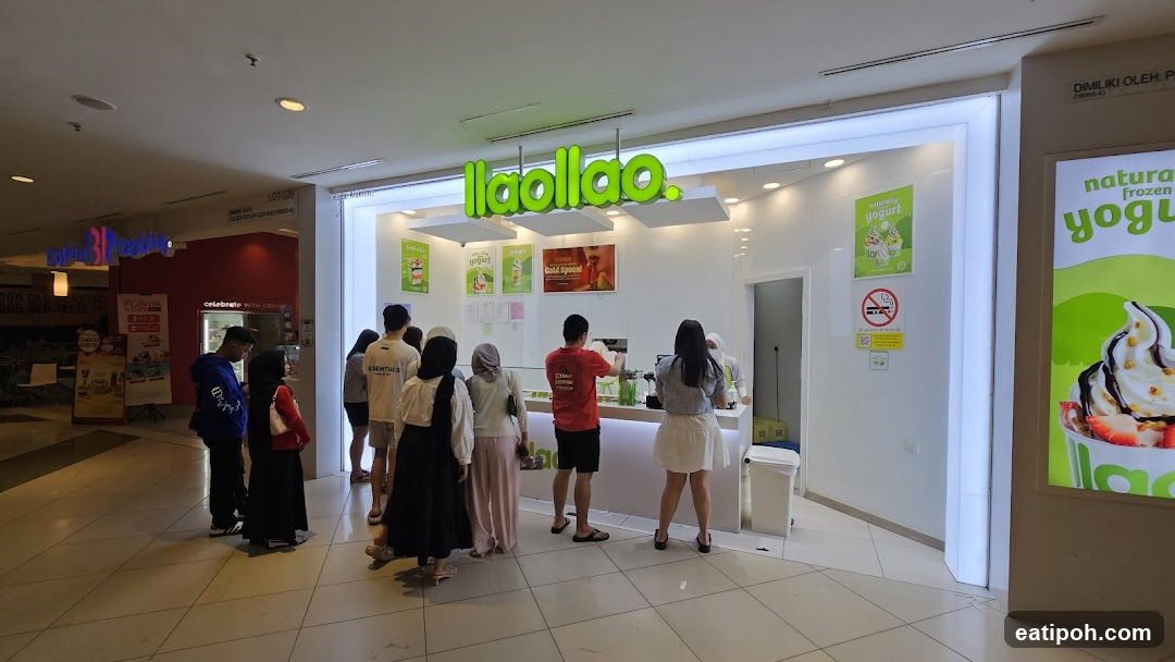 Llaollao Yogurt Shop Interior