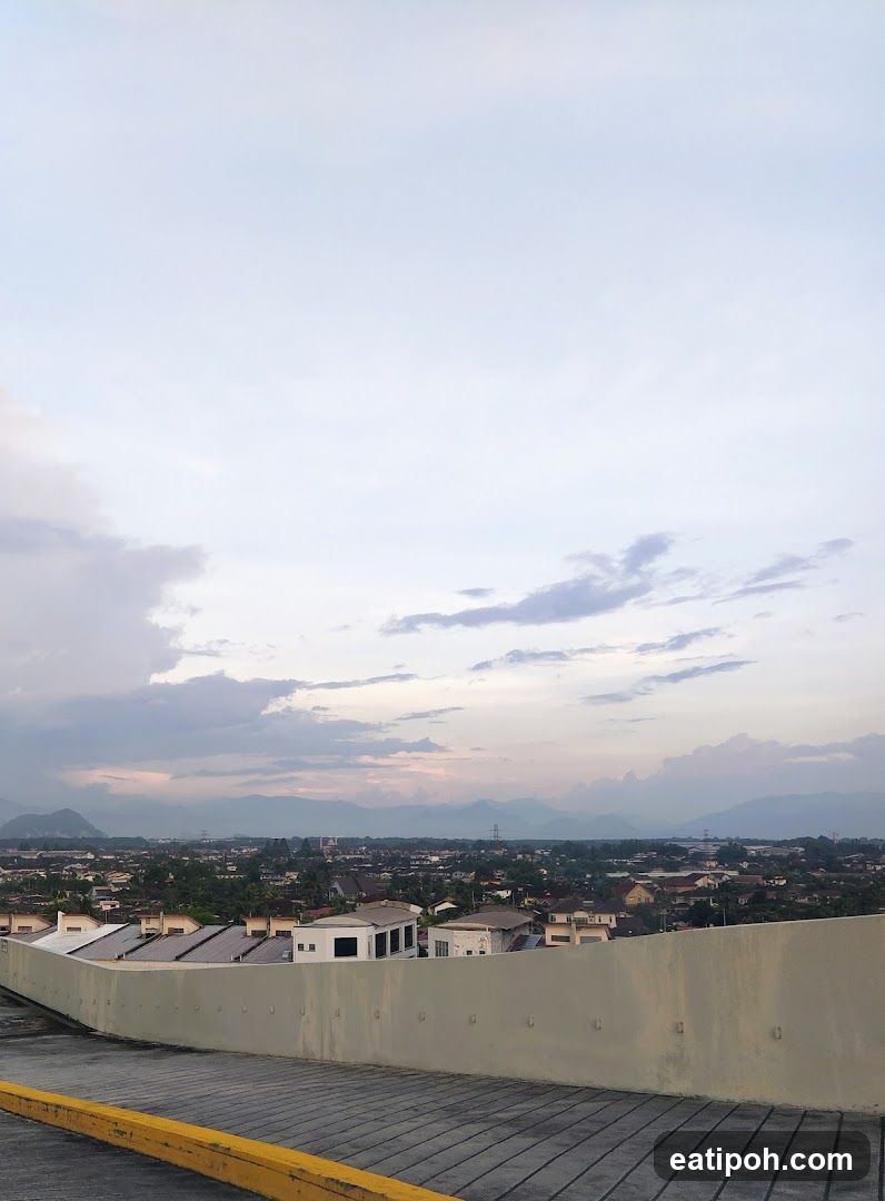 Skyline View from Elevated Terrace