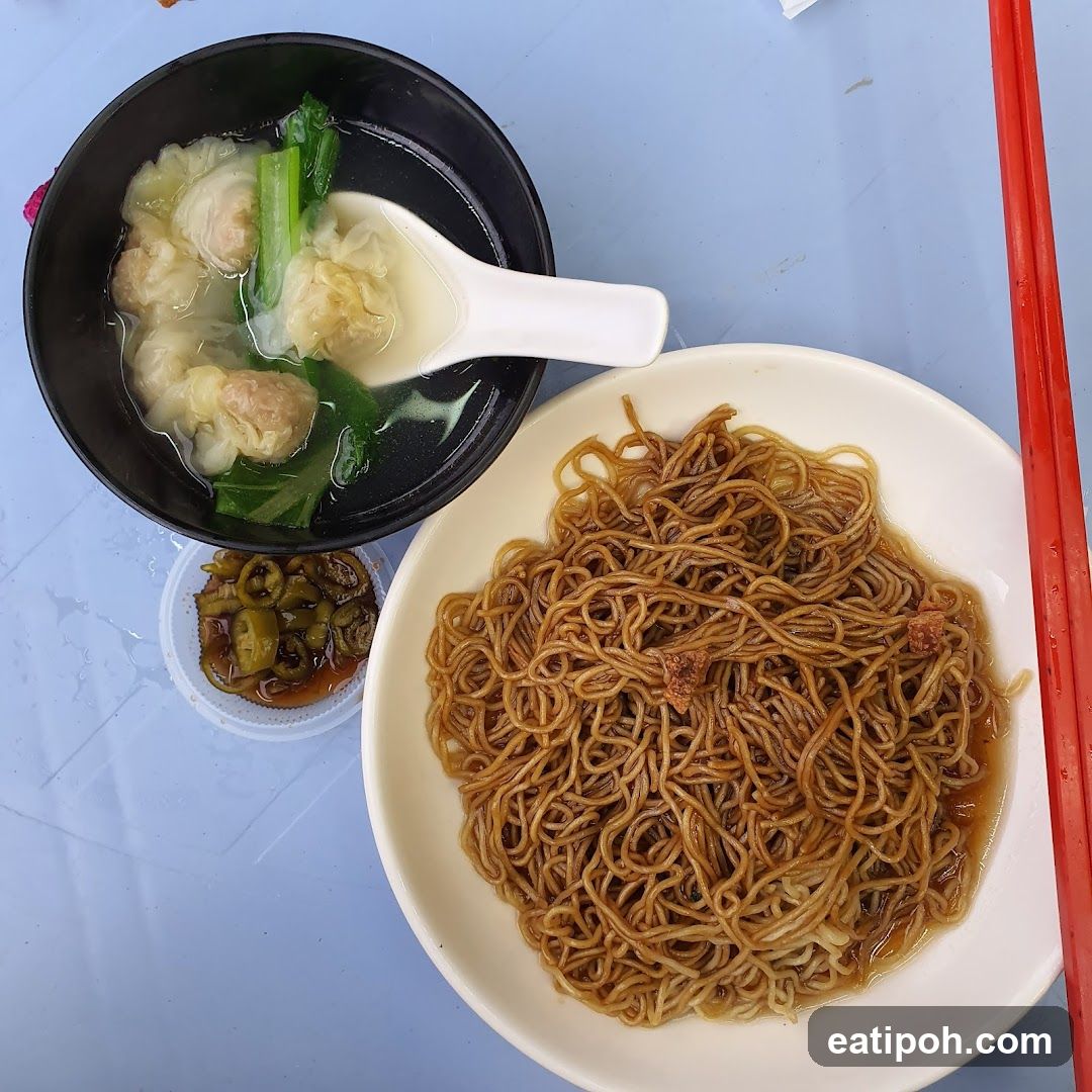 Food Items on Table