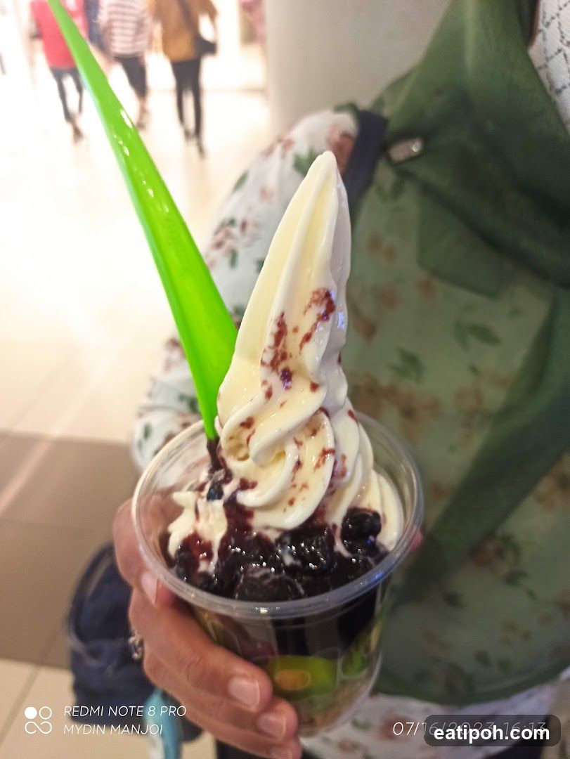 Soft Serve Ice Cream in Mall