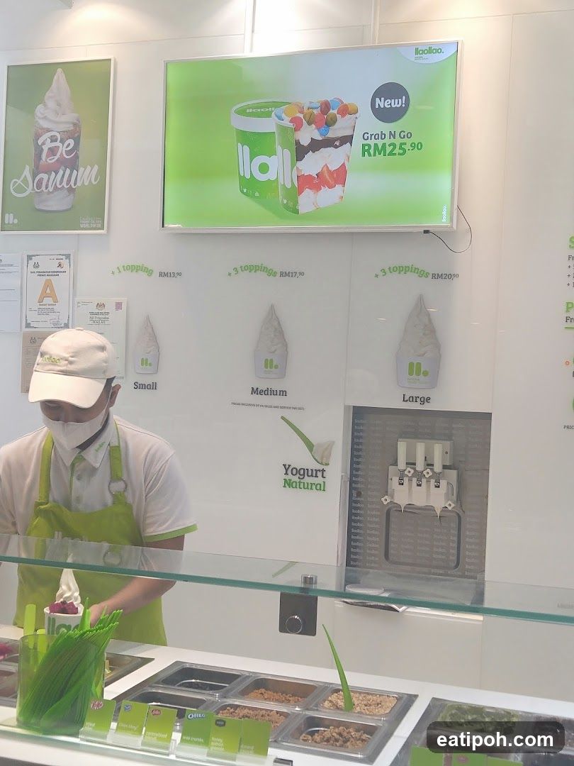 Laloo Yogurt Shop Interior