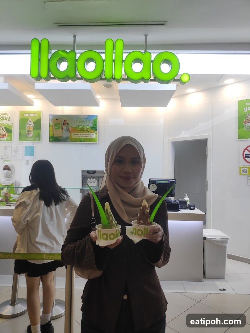 Customer at Ilaollao store