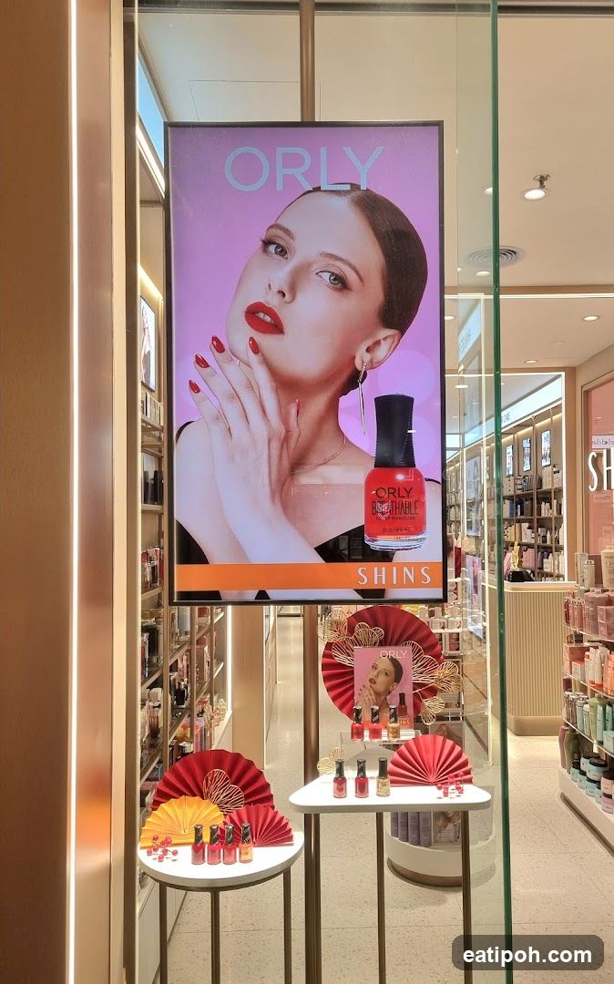 Orly Nail Polish Display