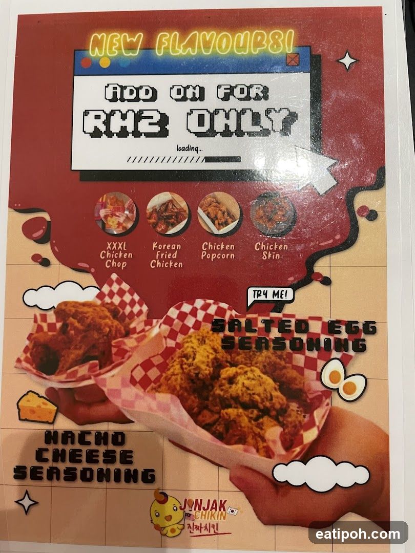 Promotional Poster for Chicken Seasonings