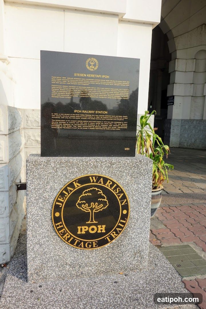 IpoH Railway Station Heritage Marker