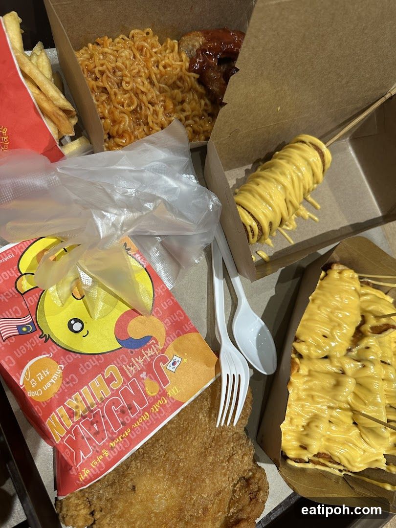 Food Items from Takeaway Box