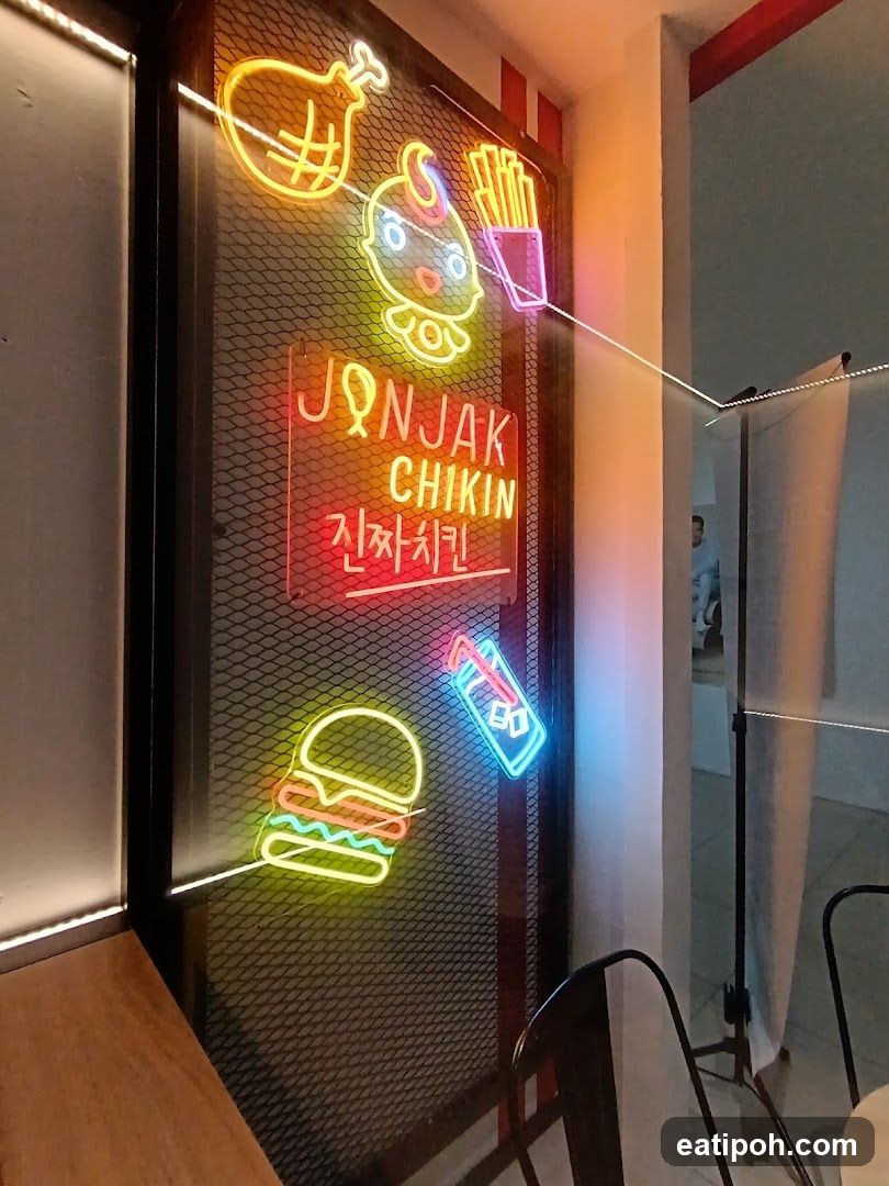 Neon Signage Interior Wall