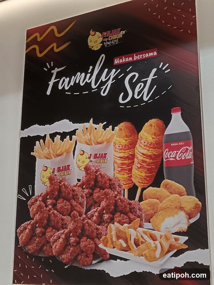 JNJAK CHIKIN Family Set Advertisement
