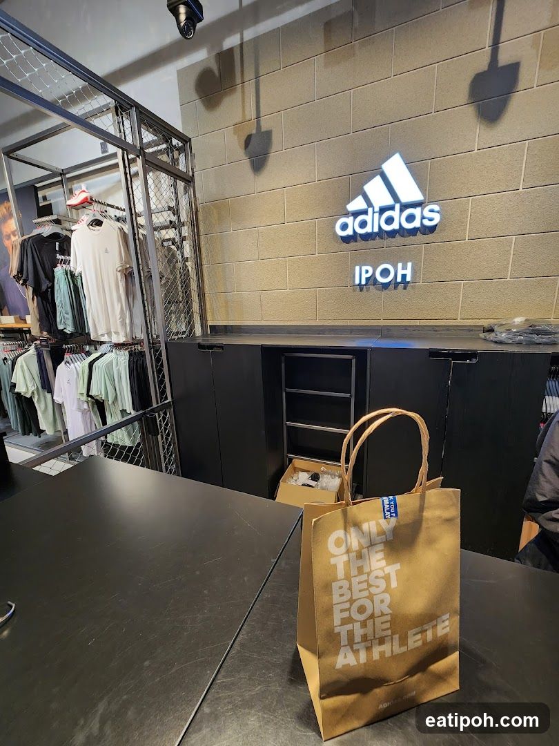 Adidas Ipoh Store Interior