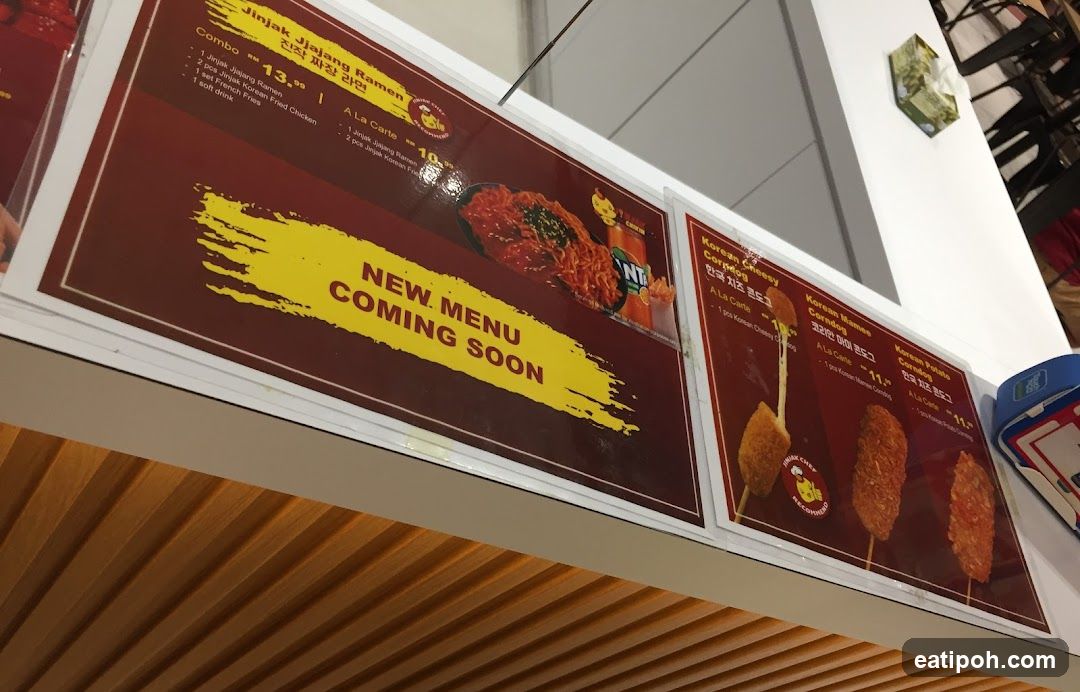 Restaurant Menu Board