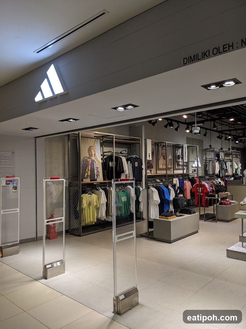 Adidas Store Interior