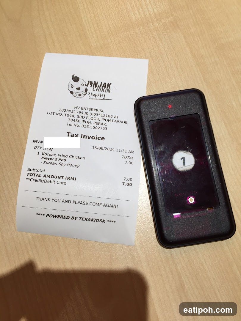 Receipt and Payment Terminal