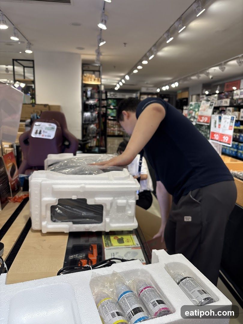 Store Interior Scene