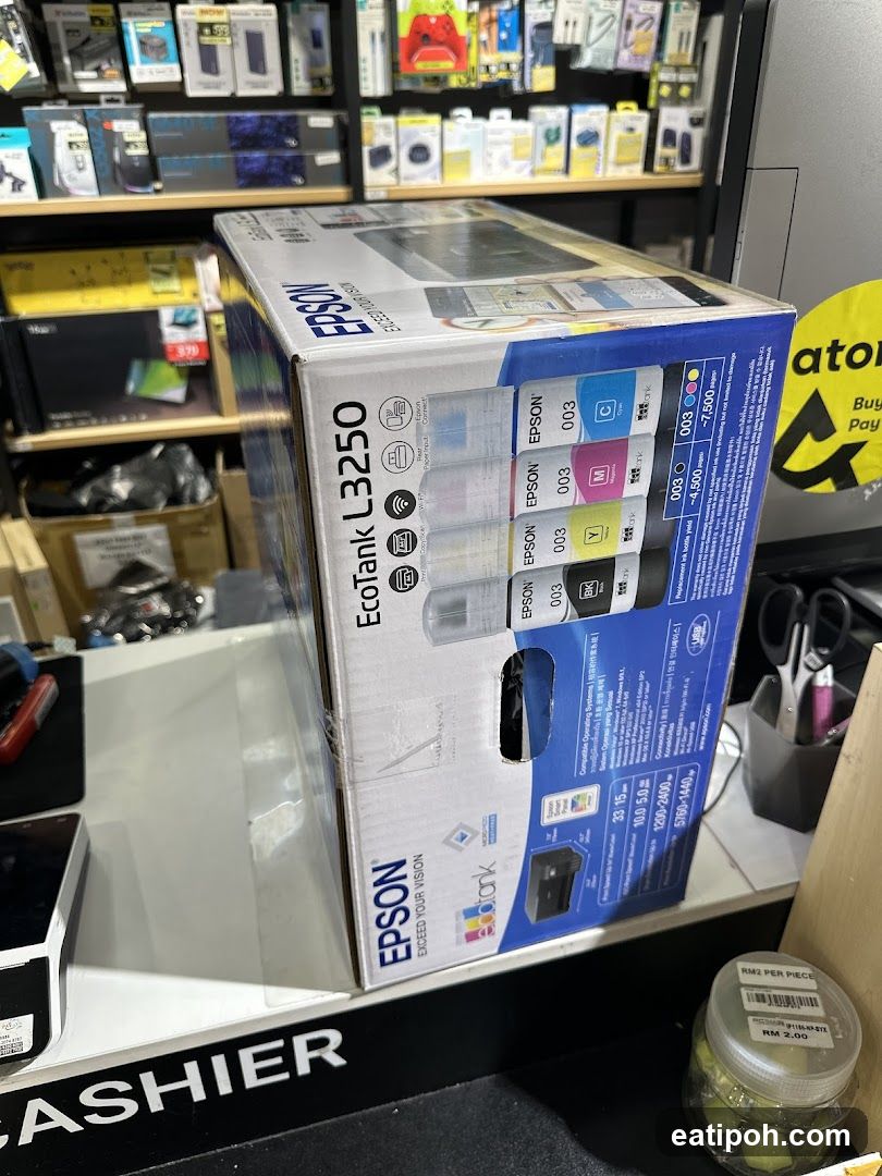 Epson EcoTank L3250 Printer Box in Store