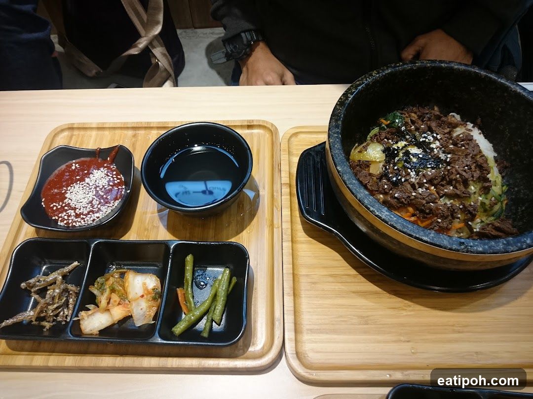 Restaurant Interior Meal Setup