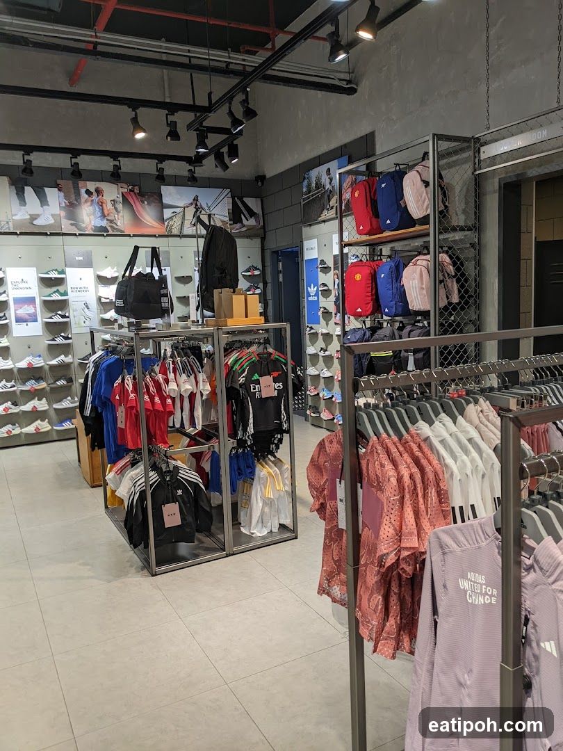 Adidas Store Interior