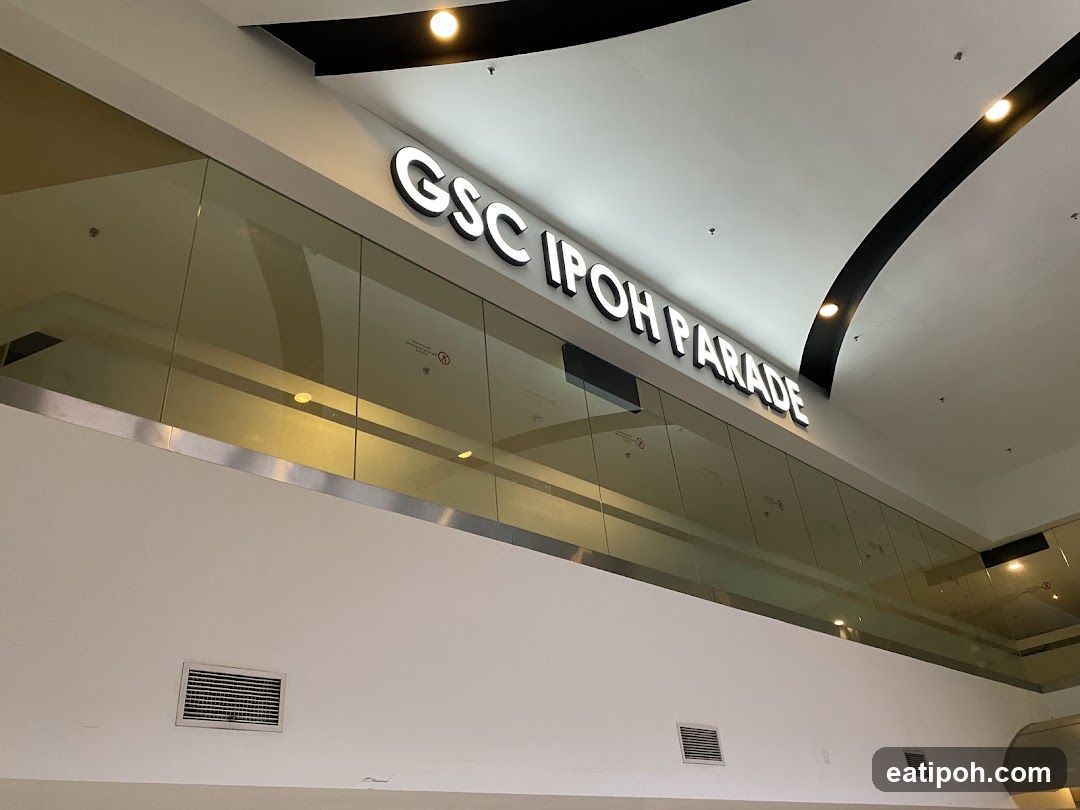 GSC Ipoh Parade Interior Signage