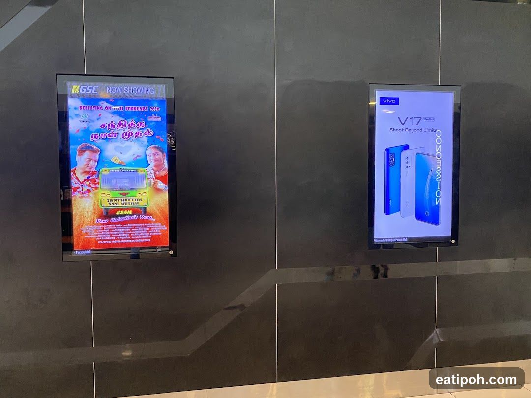 Digital Display Screens in Interior
