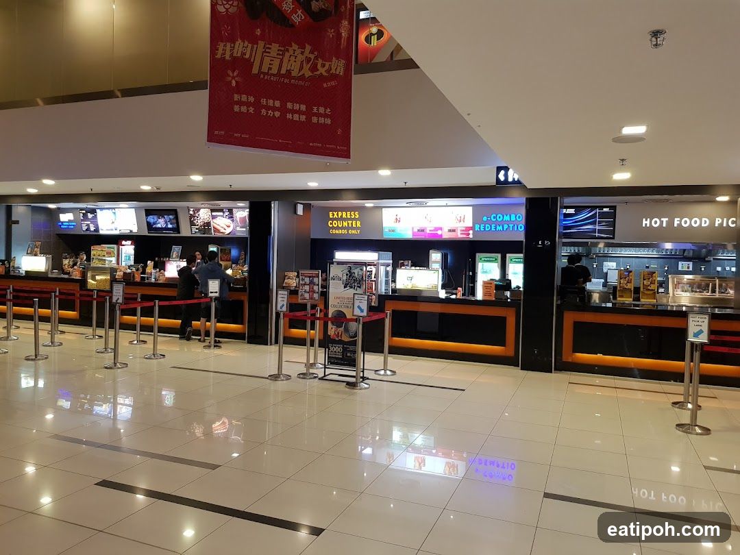 Cinema Food Court Interior